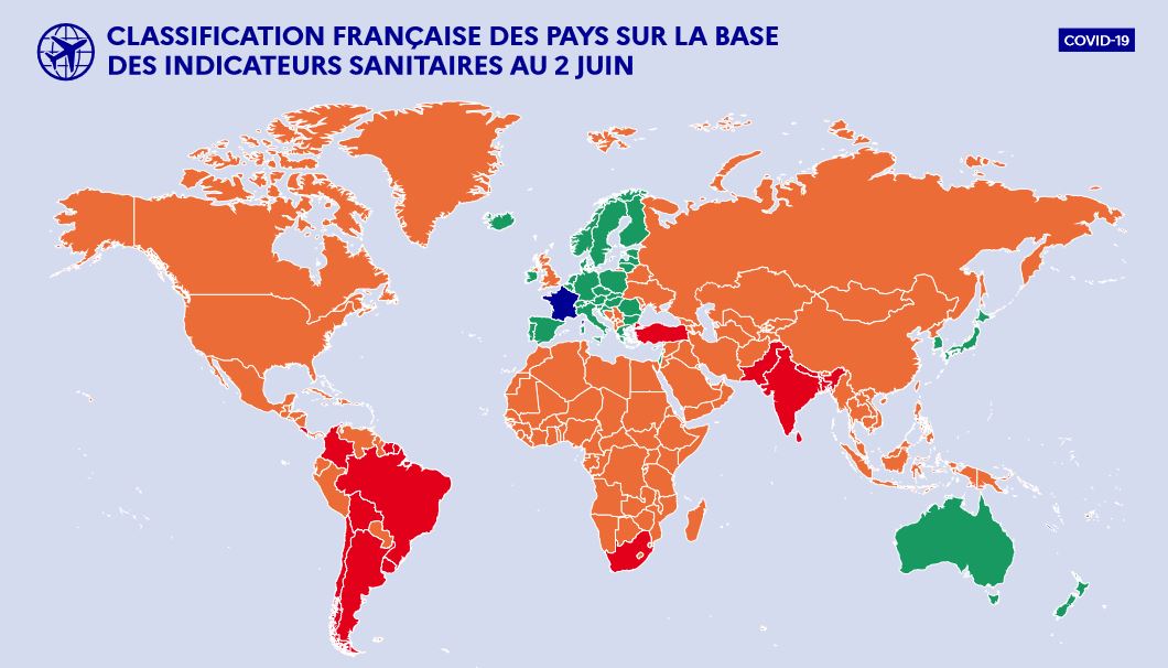 Carte covid