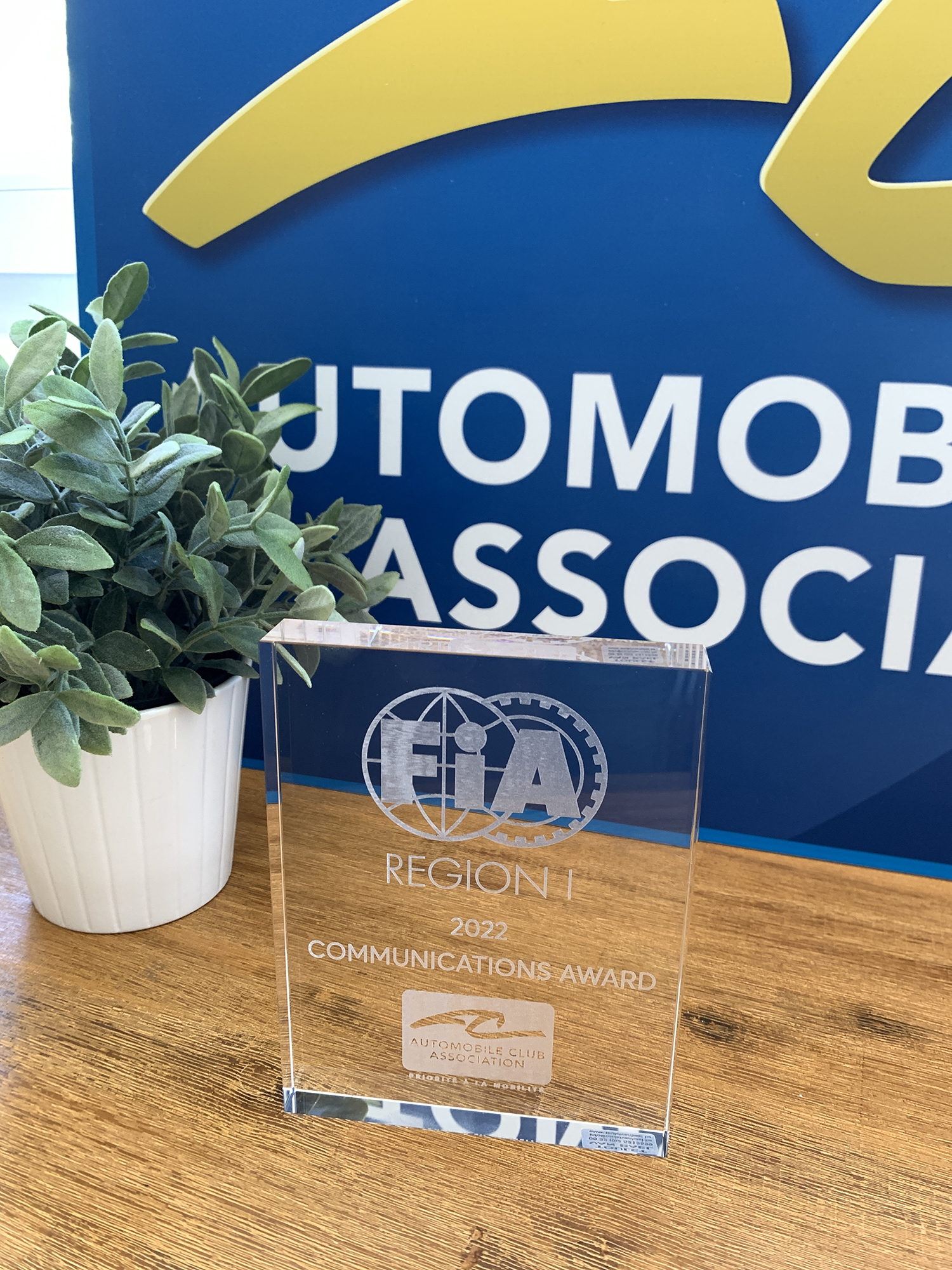 FIA trophée communication