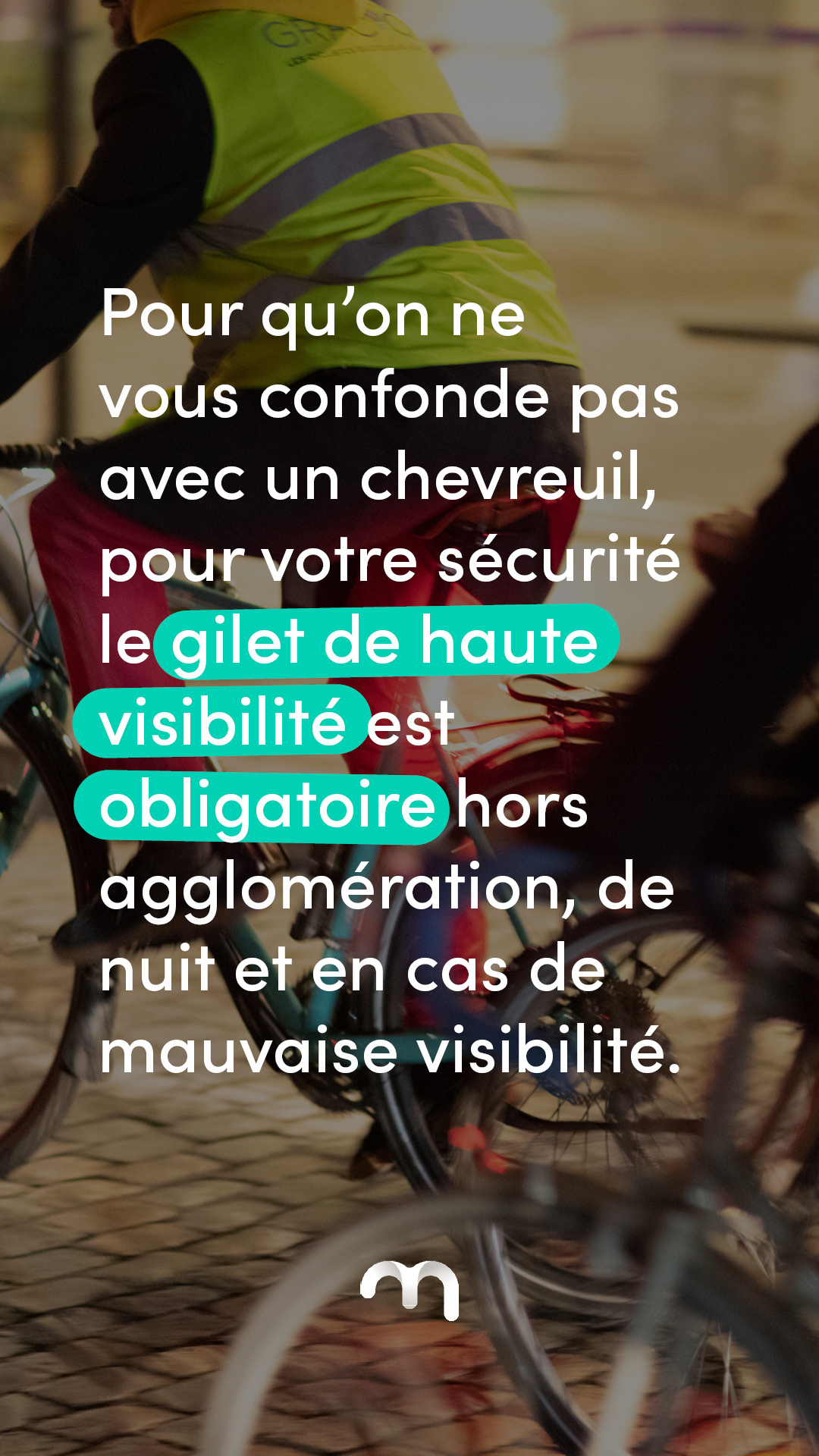 MCF Story Conseil Cyclistes gilet web