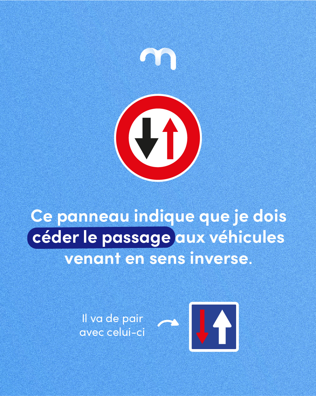 Panneau Cédez le passage2