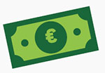 Icone de billet de banque