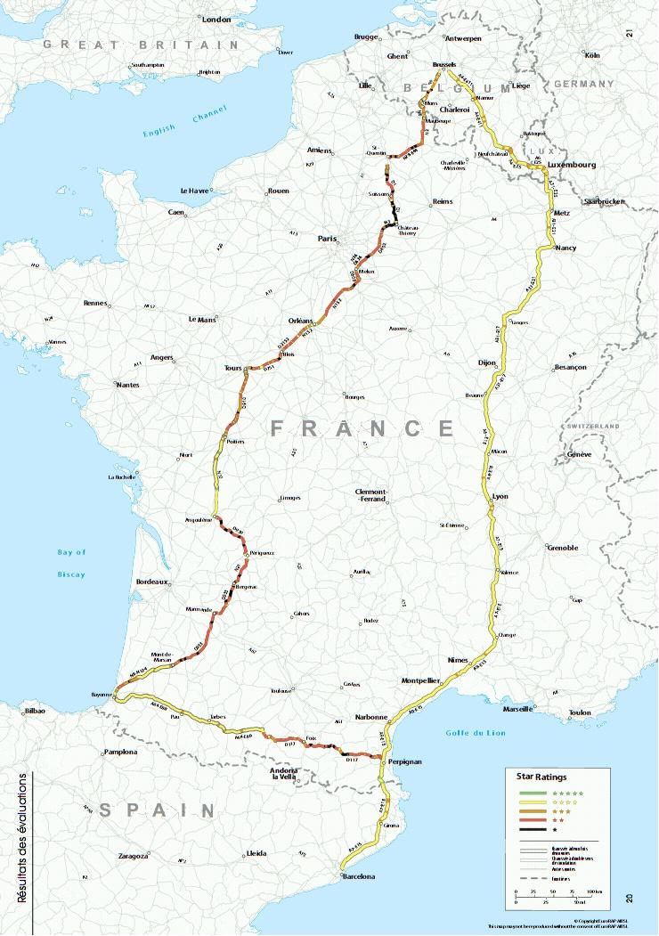 carte france