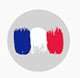 Icone du drapeau français