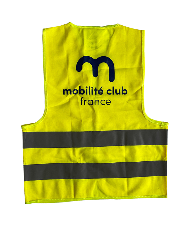 Gilet de sécurité enfant Jaune - Taille S WOWOW : le gilet de sécurité à  Prix Carrefour