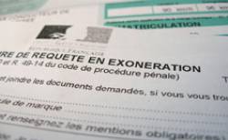 Entête d'un avis de contravention