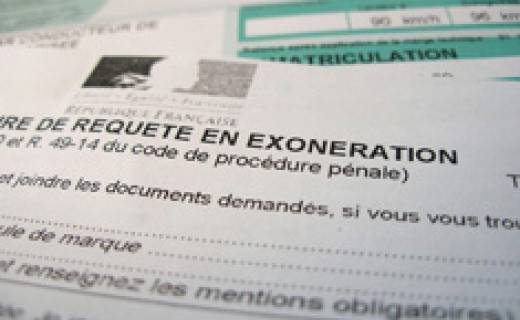 Avis de contravention