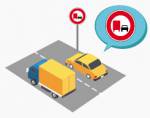 violation panneau de signalisation