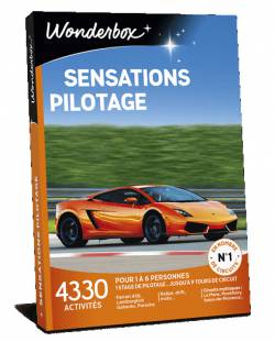 Coffret Sensations Pilotage