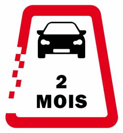 Vignette numérique autrichienne auto 2 mois 2023