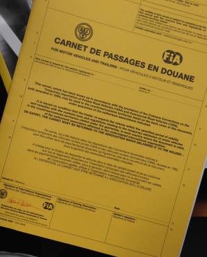 Carnet passages en douane