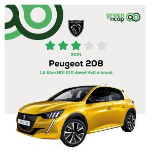 peugeot 208 3stars