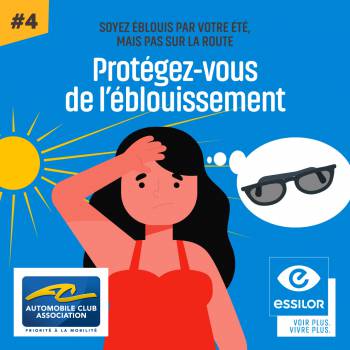 Protedez vous eblouissement ESSILOR