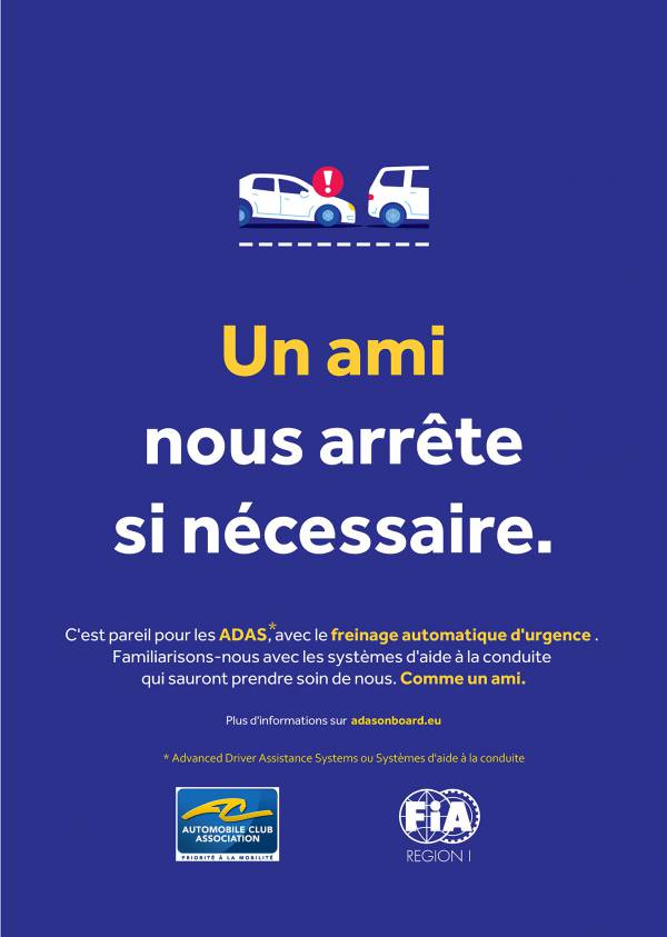 ADAS freinage urgence