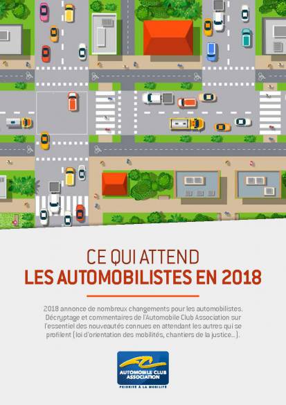 Ce qui attend les automobilistes en 2018